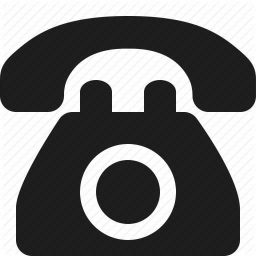 Graphic of a telephone