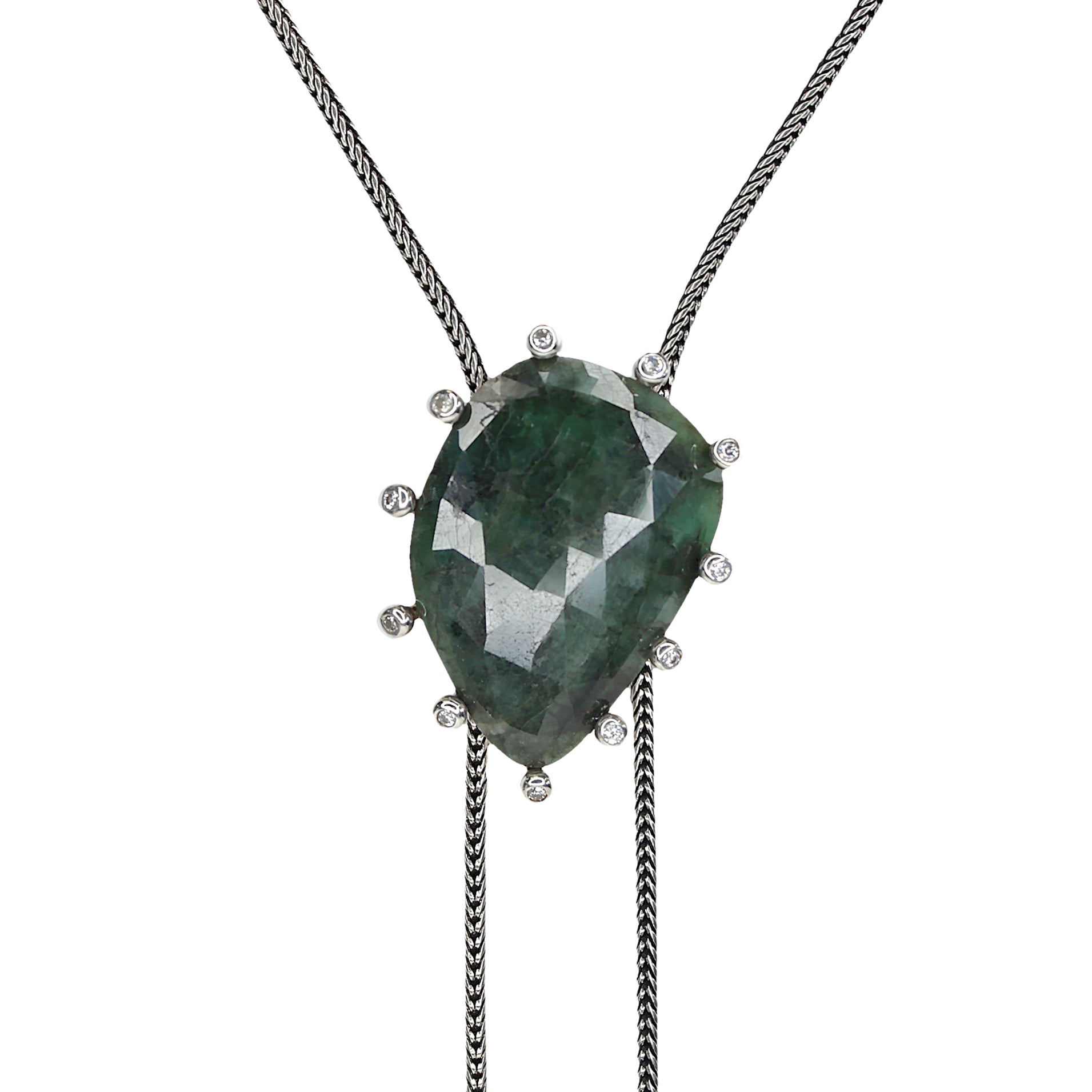 Contemporary Emerald Bolo