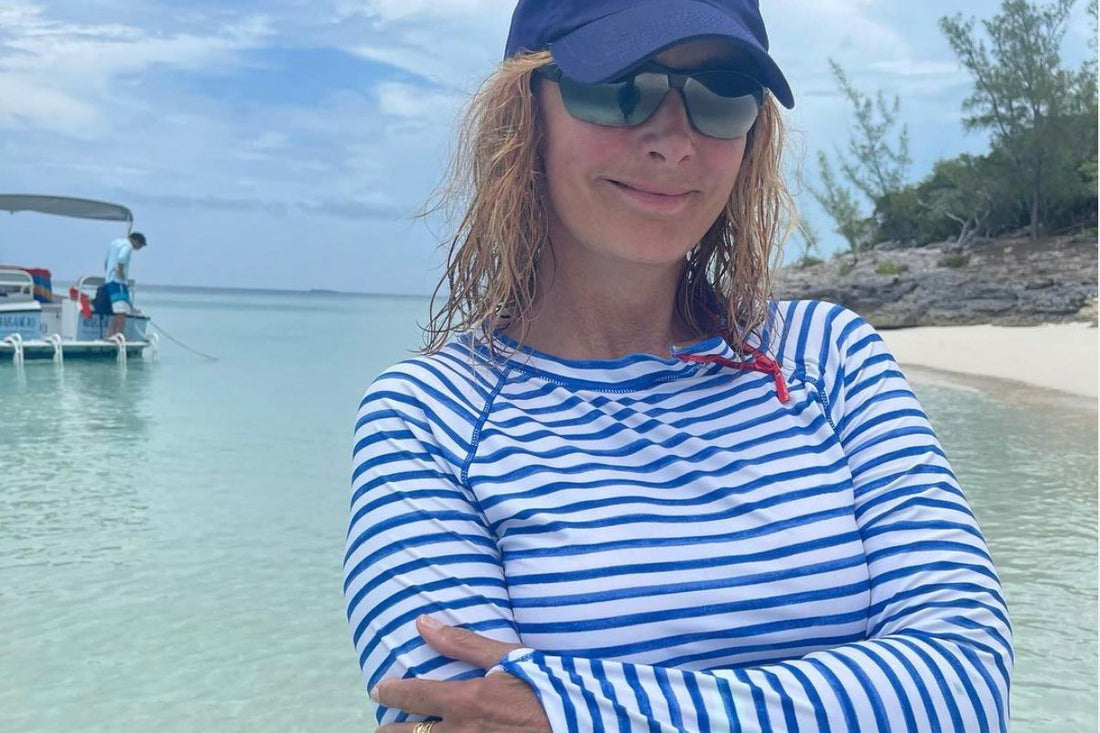 Q at the beach