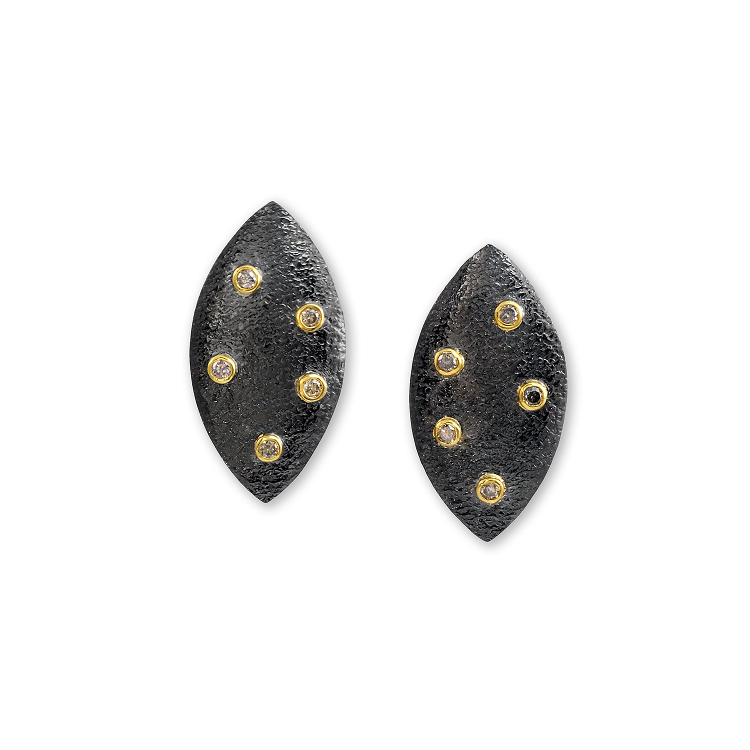 Black rhodium earrings hotsell