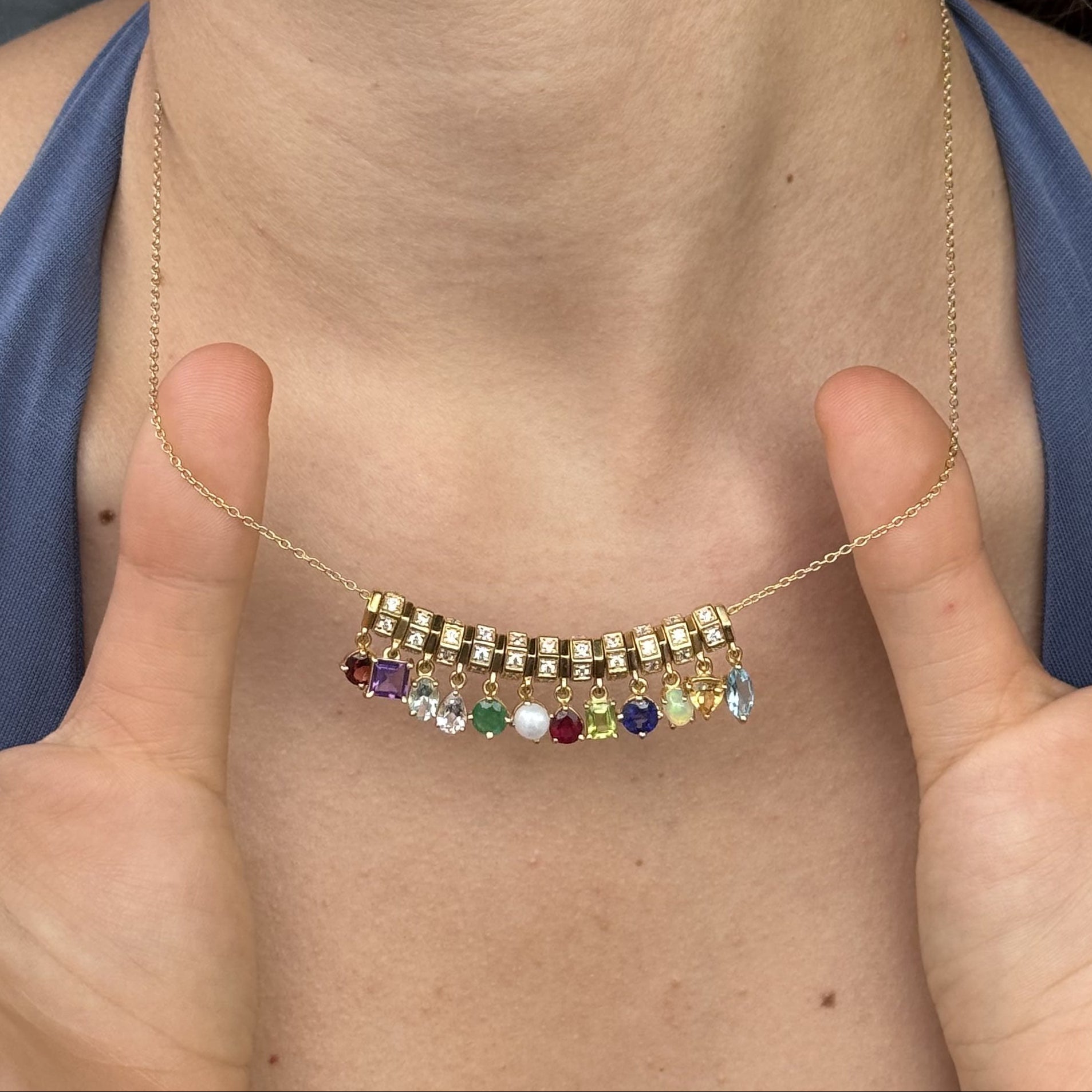 Origins Birthstone Bespoke Necklace