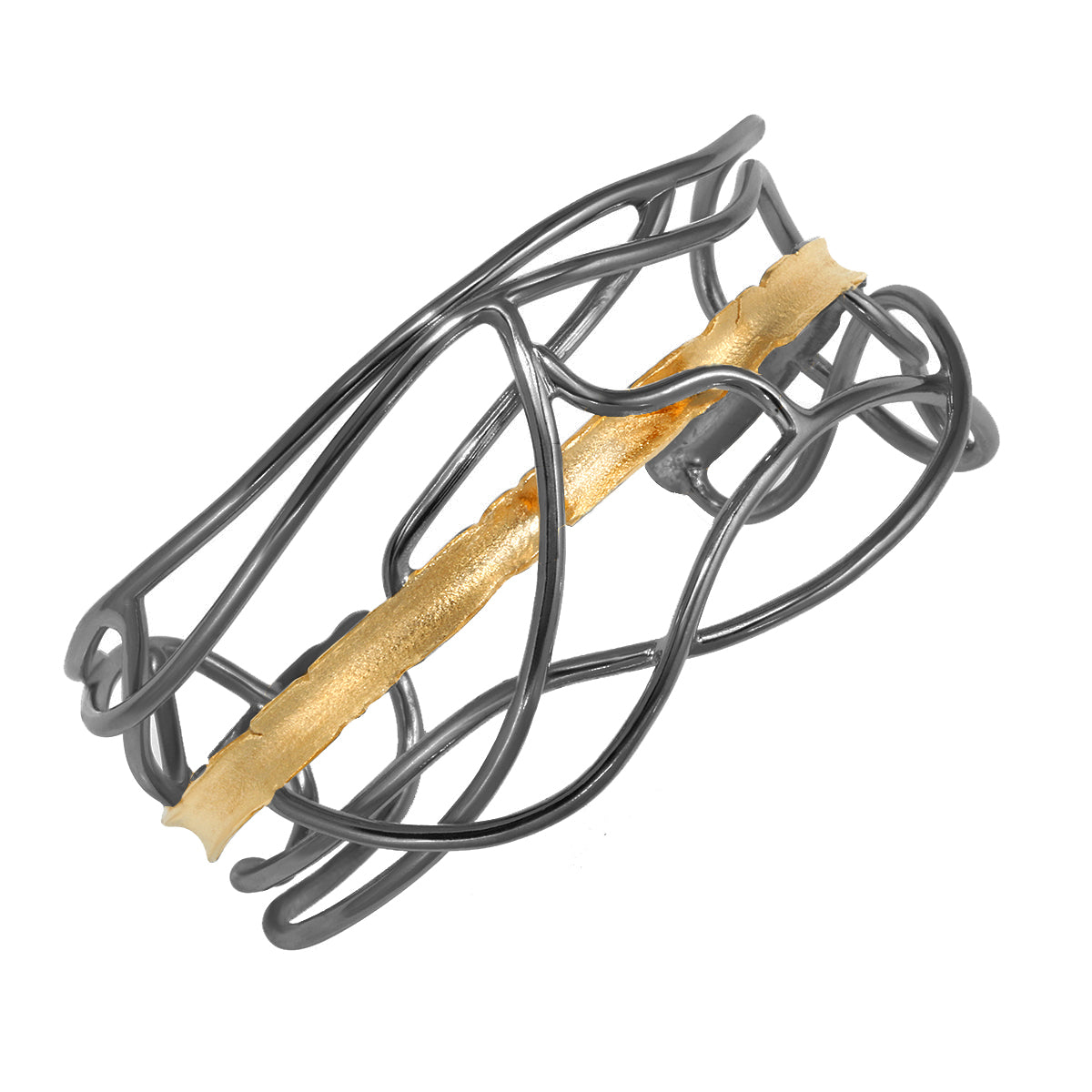 Black and Gold Edge Cuff