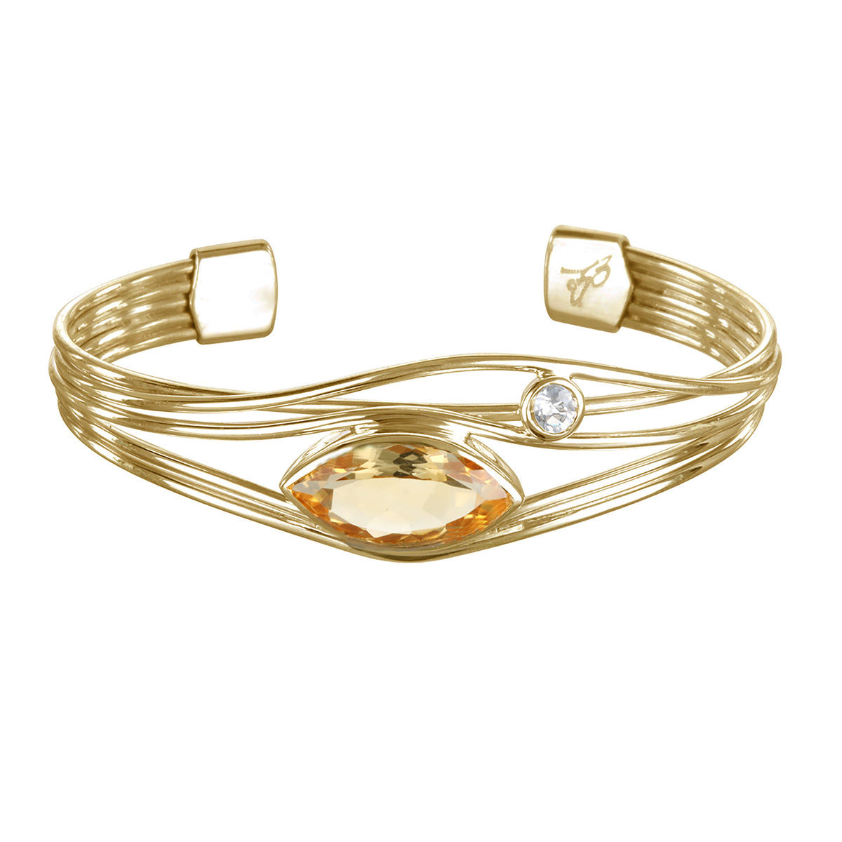 Citrine Gold Bracelet