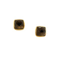 Square Studs - Gold - Q Evon Fine Jewelry
