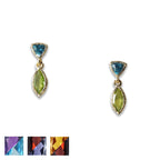 18k Vermeil Tiny Petal Earrings