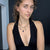 7 Stick Edge Necklace - Iolite/All Gold