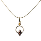Q Necklace 18k Vermeil