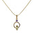 Q Necklace 18k Vermeil