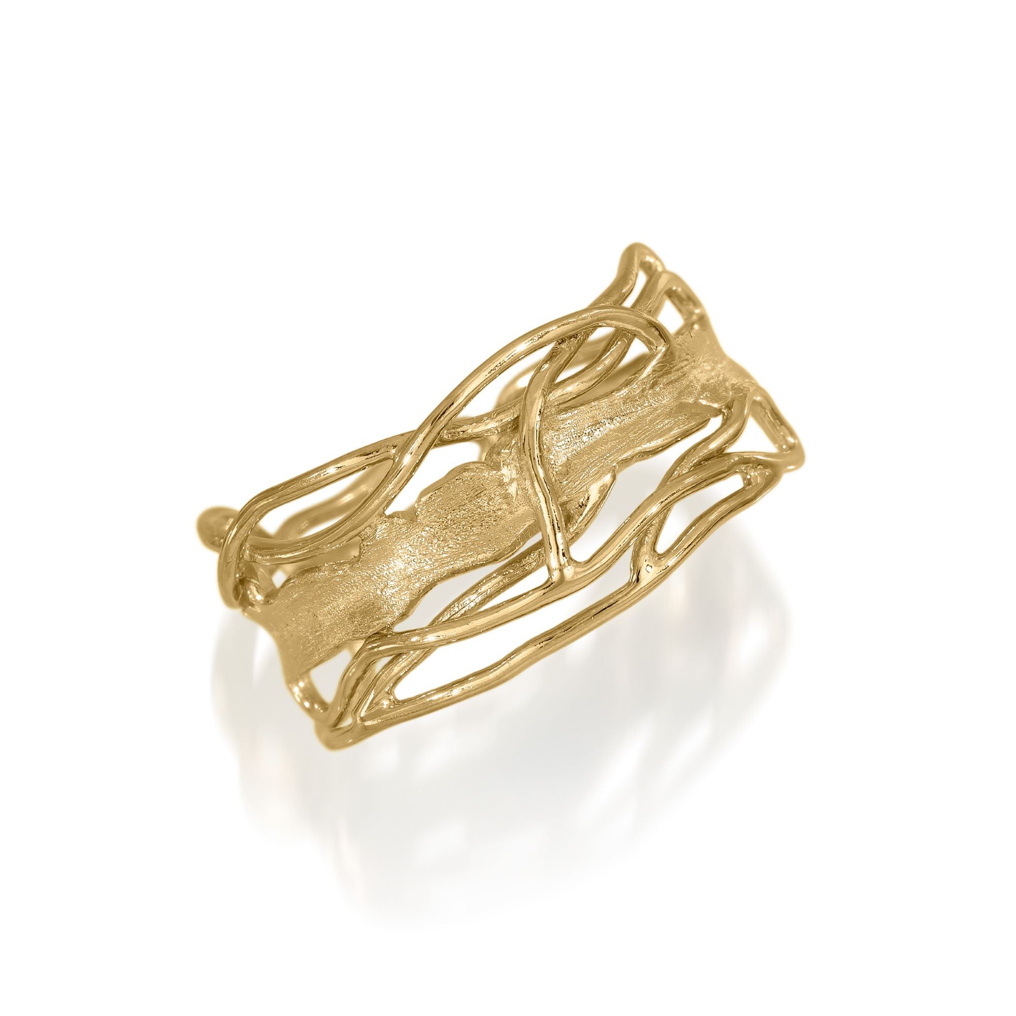 Slim Edge Ring - Gold