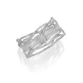 Slim Edge Ring - White Rhodium - Q Evon Fine Jewelry