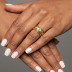 Slim Edge Ring - Gold