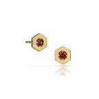 Origins Birthstone Post Earrings - Q Evon Fine Jewelry