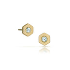 Origins Birthstone Post Earrings - Q Evon Fine Jewelry
