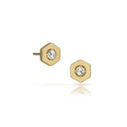 Origins Birthstone Post Earrings - Q Evon Fine Jewelry