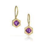 Origins Birthstone Wire Earrings - Q Evon Fine Jewelry