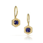 Origins Birthstone Wire Earrings - Q Evon Fine Jewelry
