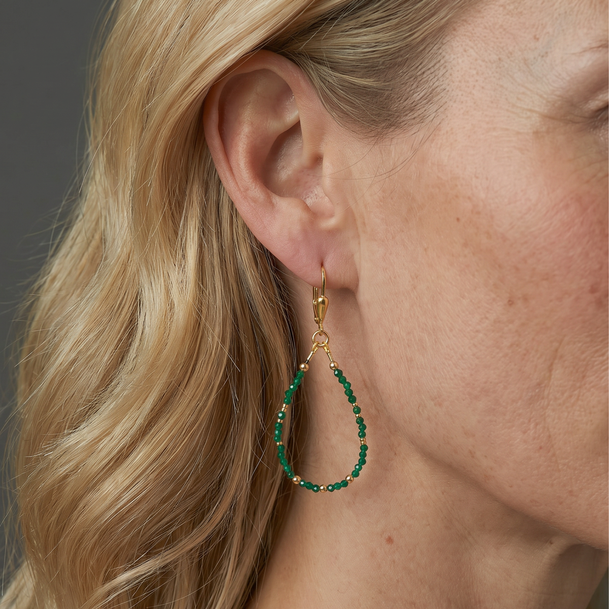 Chrome Tourmaline Earrings