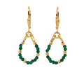 Chrome Tourmaline Earrings