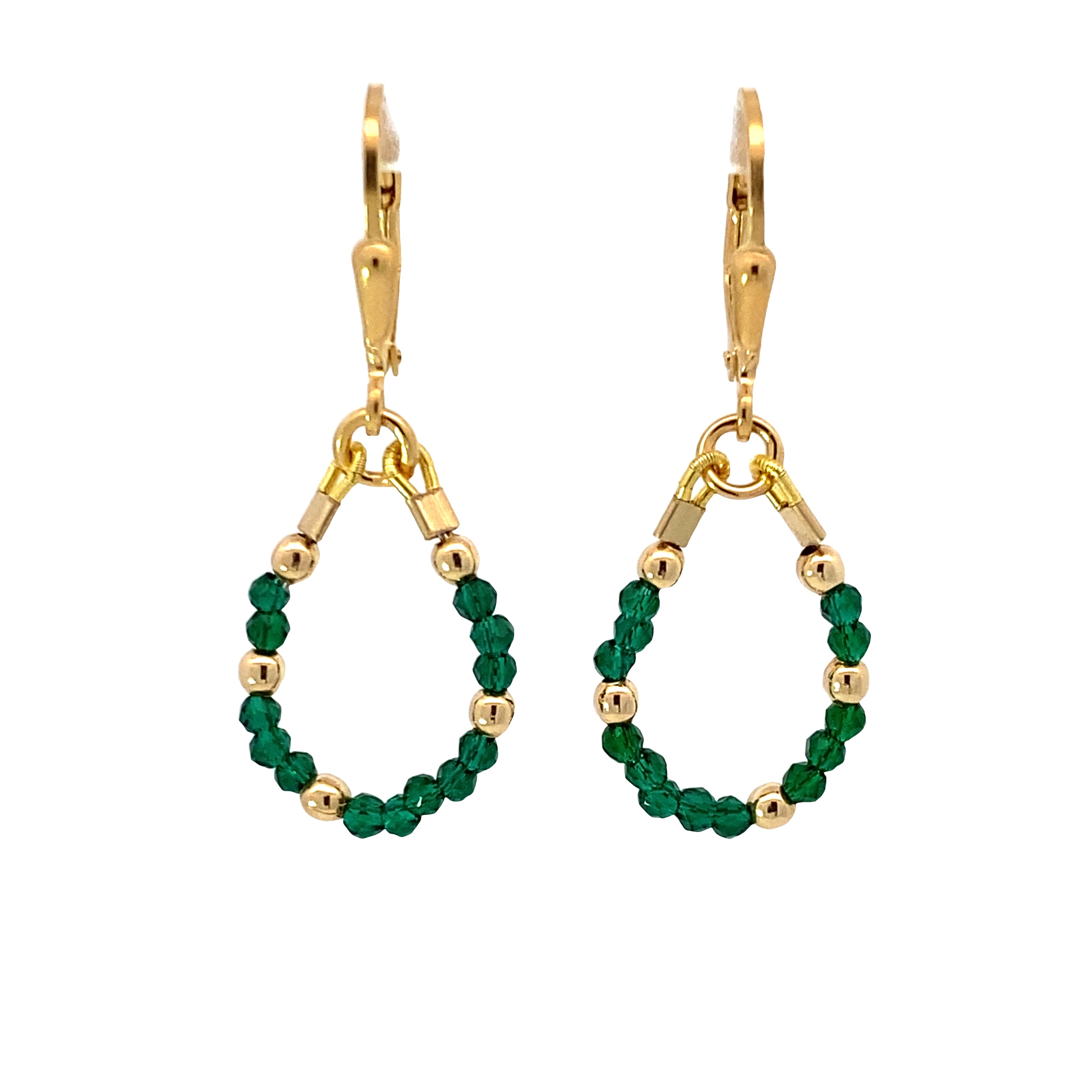 Chrome Tourmaline Earrings