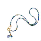 Multi Gemstone Necklace with Tanzanite and Sapphire