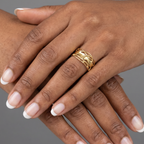 Slim Edge Ring - 14k