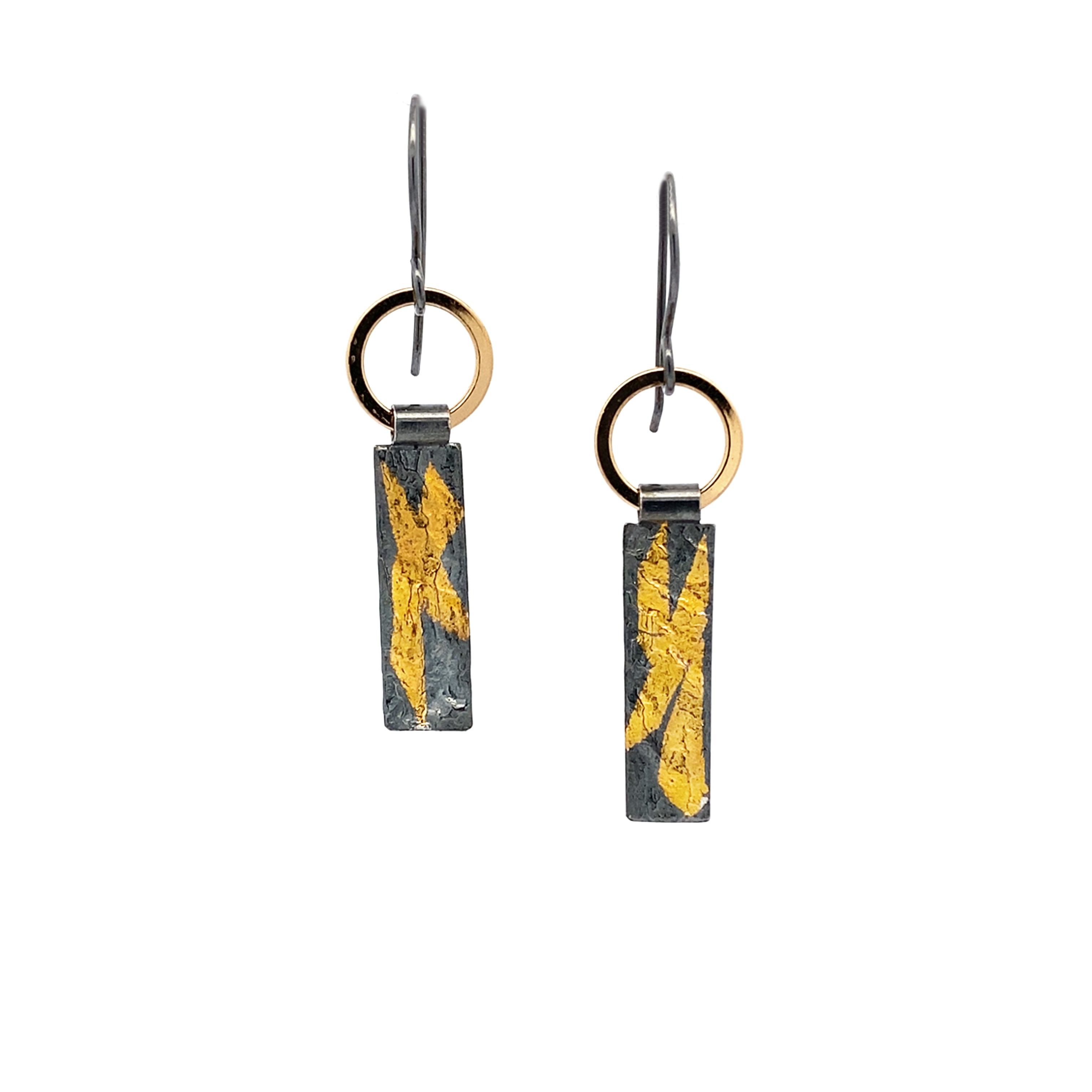 Keum-Boo Reticulated Stick Earrings - Medium