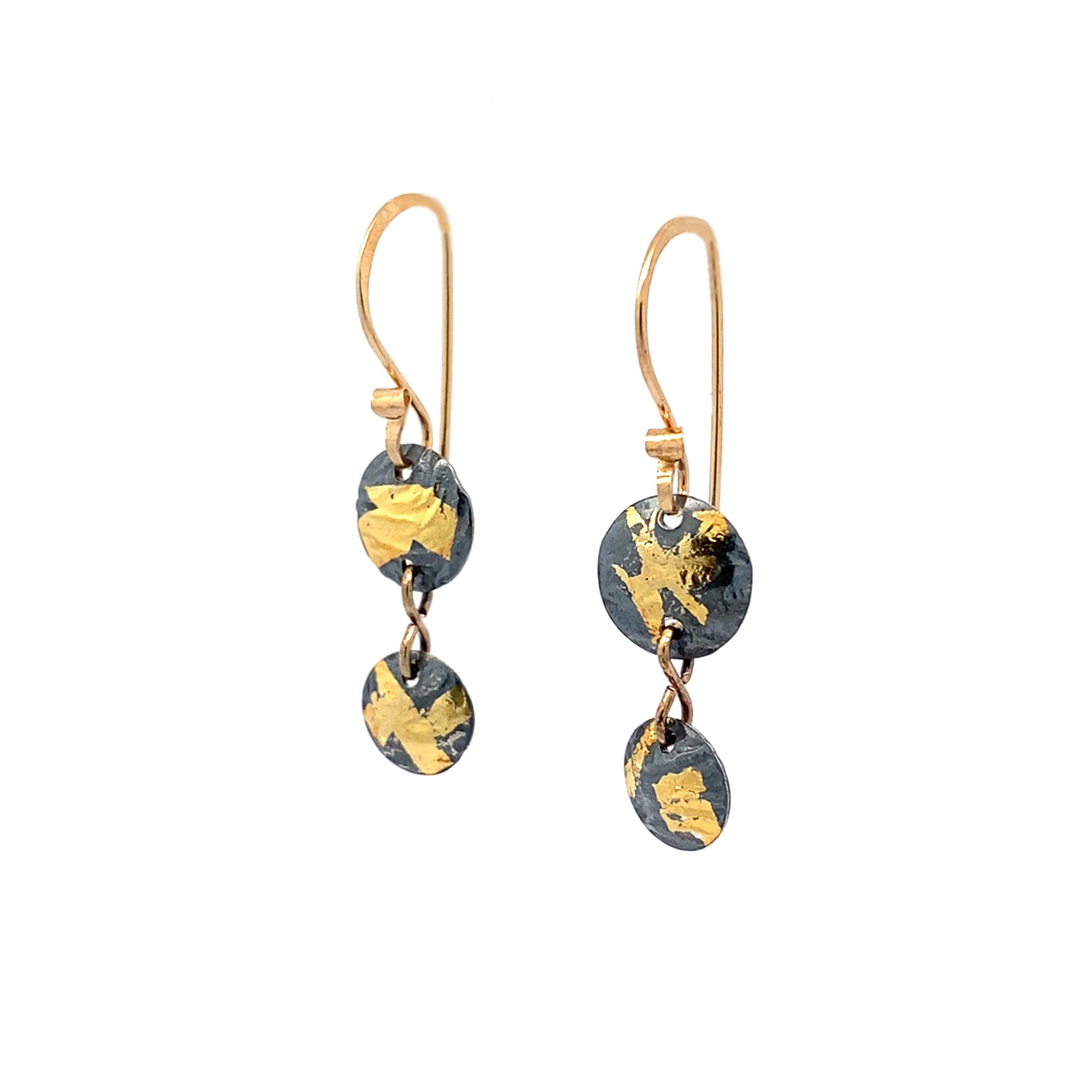 Keum-Boo Double Disk Earrings