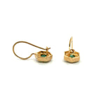 Origins Birthstone Wire Earrings - Q Evon Fine Jewelry