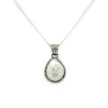 Silver Baroque Pearl Pendant - Q Evon Fine Jewelry