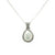 Silver Baroque Pearl Pendant