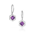 Origins Birthstone Wire Earrings - Silver