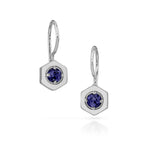 Origins Birthstone Wire Earrings - Silver