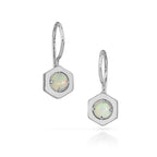 Origins Birthstone Wire Earrings - Silver