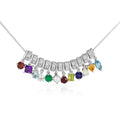 Origins Birthstone Bespoke Necklace - Silver