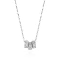 Origins Spacers Bespoke Necklace -Silver
