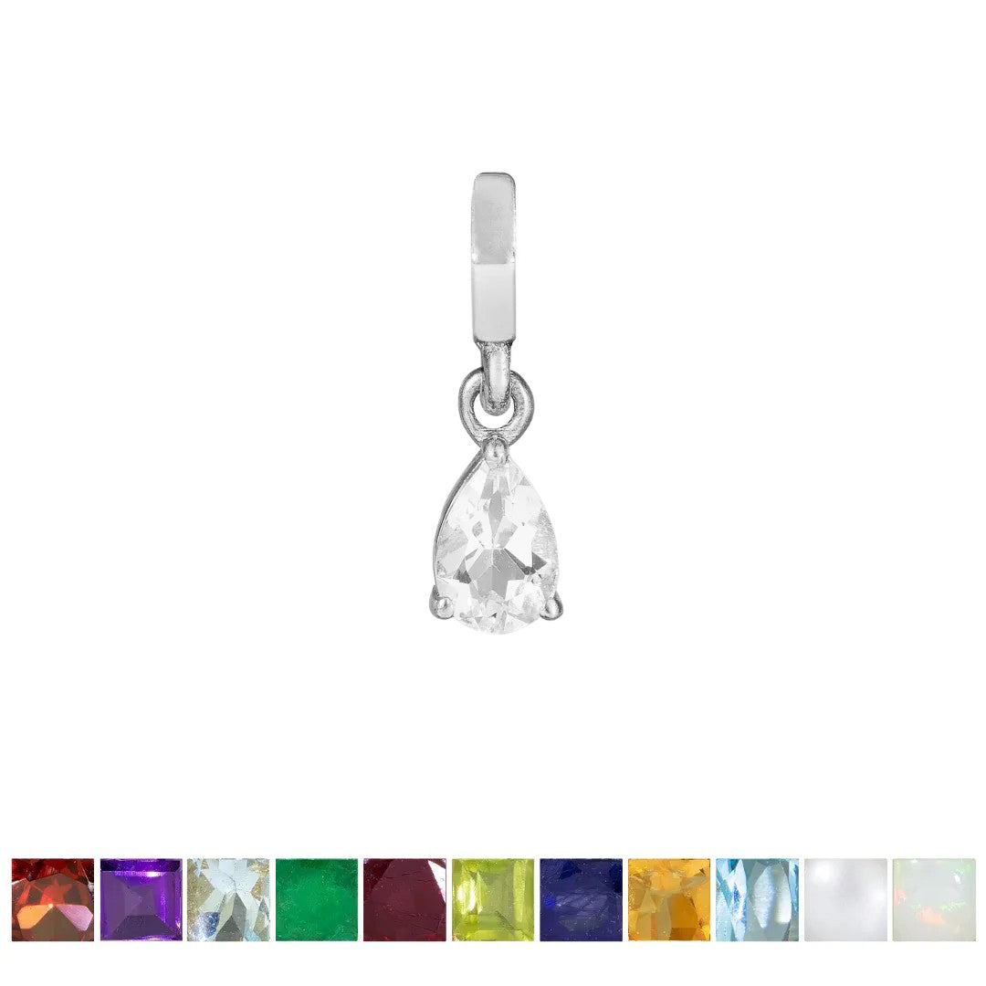 Origins Birthstone Charms - Silver