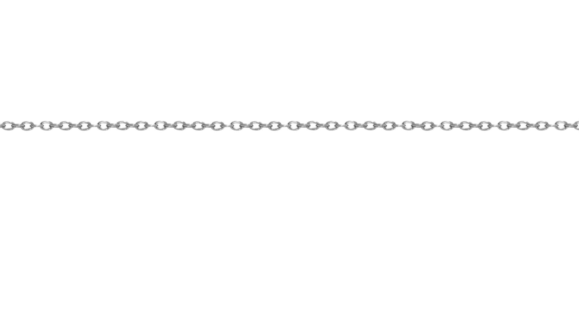 Chain with Diamond - Silver