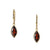 18k Vermeil Marquise Gemstone Earrings