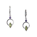 Q Earrings Silver, White Rhodium - Q Evon Fine Jewelry