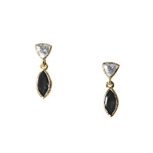 18k Vermeil Tiny Petal Earrings