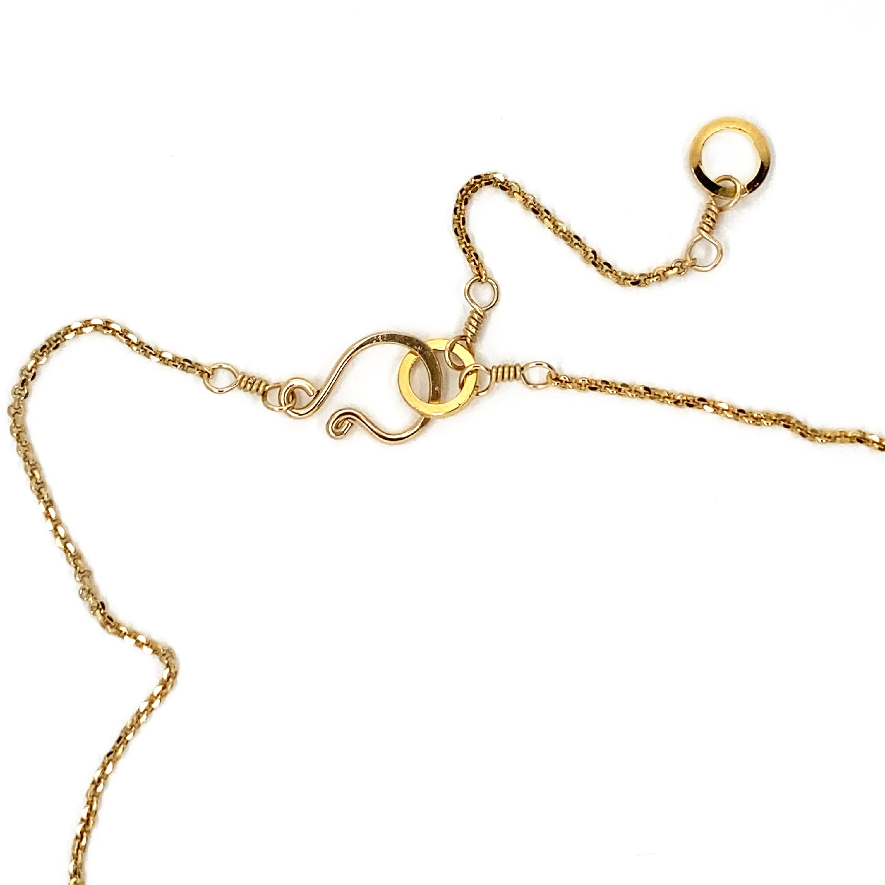 Letter 'Q' Gold Plated Bamboo Initial Necklace - Lovisa