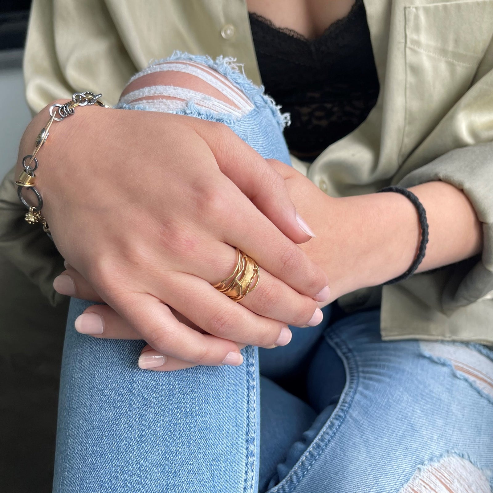 Edge Ring | Q Evon Fine Jewelry Collections