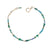 Gold Gemstone Bracelet with Emerald, Apatite, Tanzanite