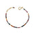 Gold Gemstone Bracelet with Spinel, Hessonite, Ruby