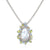 Dream of Moorea - Silver and Baroque Pearl Pendant