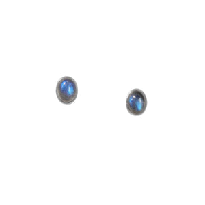 Labradorite earrings studs sales