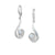 Deco Moderne Moonstone Earrings