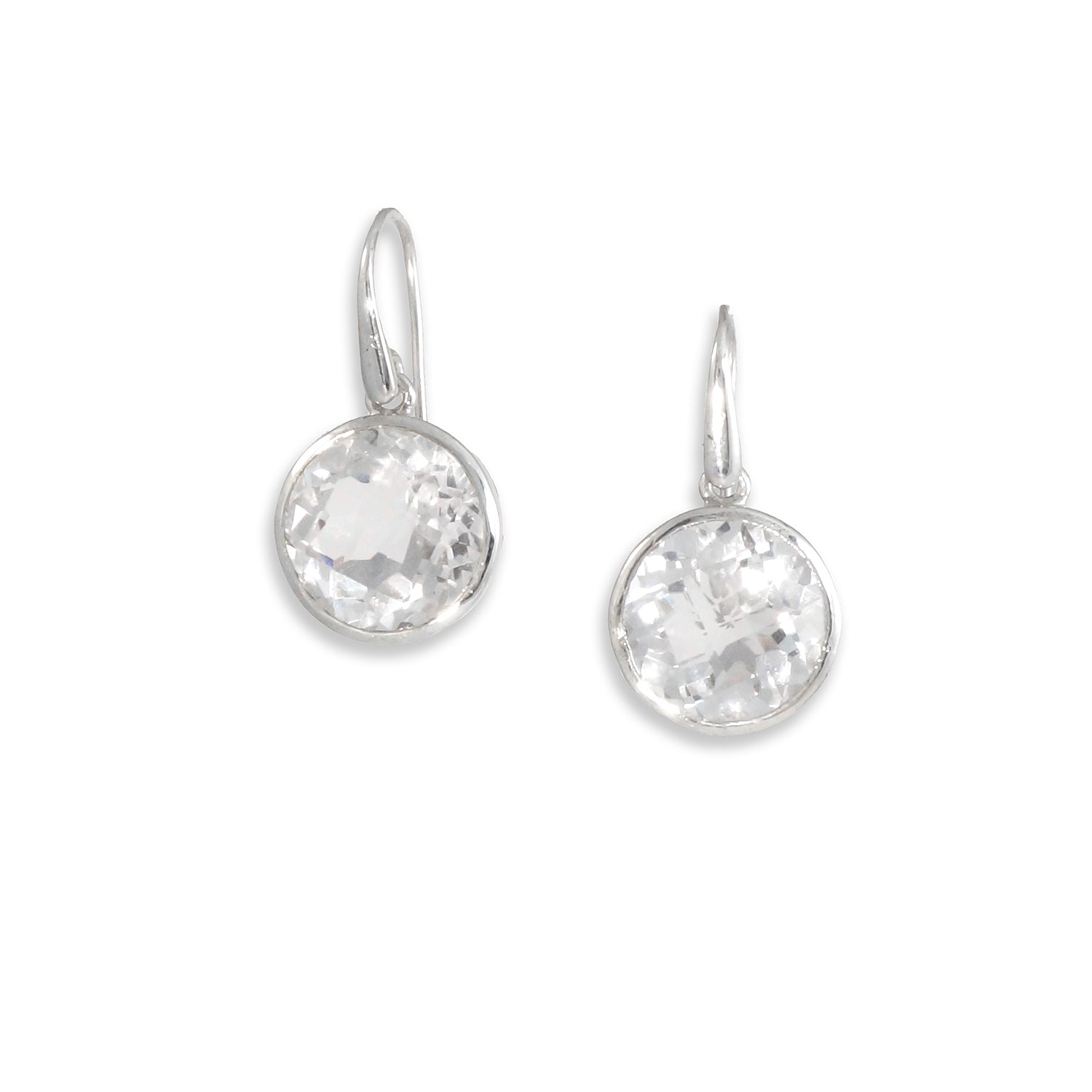 Sputnik Earrings - Rock Crystal