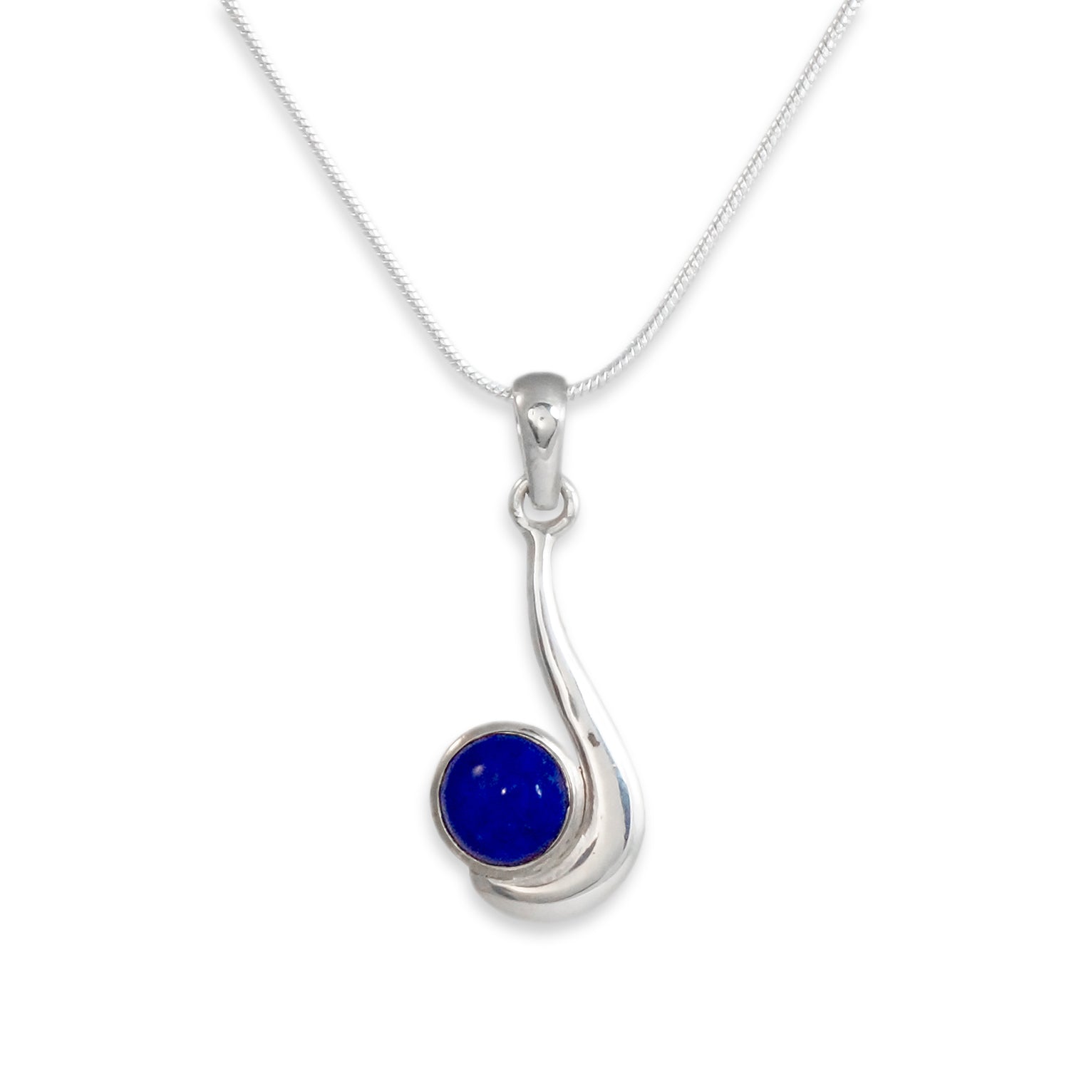 Deco Moderne Lapis Pendant