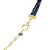 Multi Strand Sapphire Necklace - 14k Gold